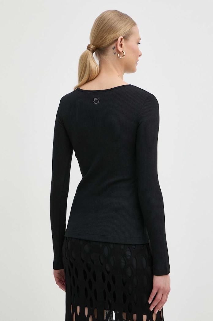 Дрехи Блуза с дълги ръкави Pinko 103570.A1X4 черен