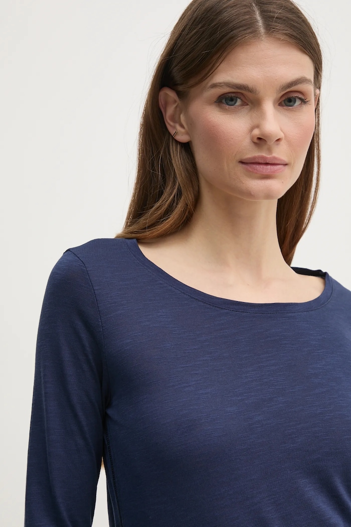 Sisley longsleeve bleumarin 3TNHL119S