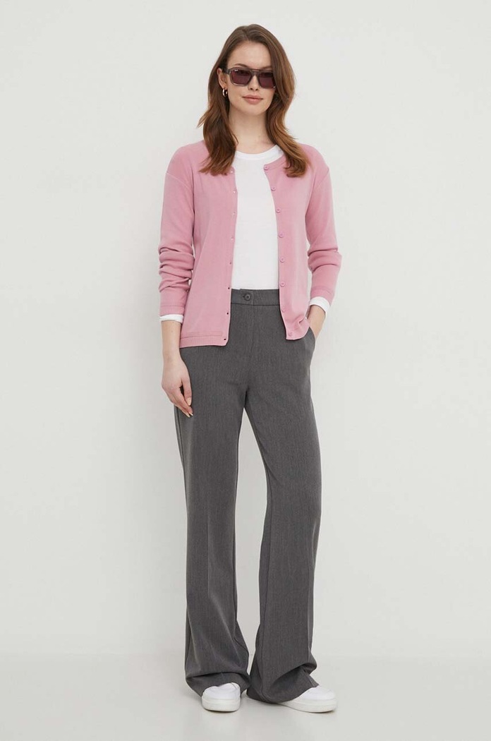 Sisley longsleeve 3QU4L102Y biały SS26