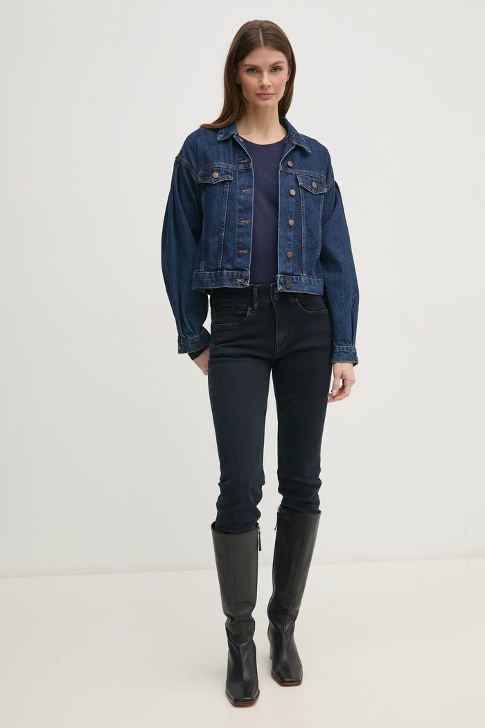 Sisley longsleeve 3QU4L102Y bleumarin SS26