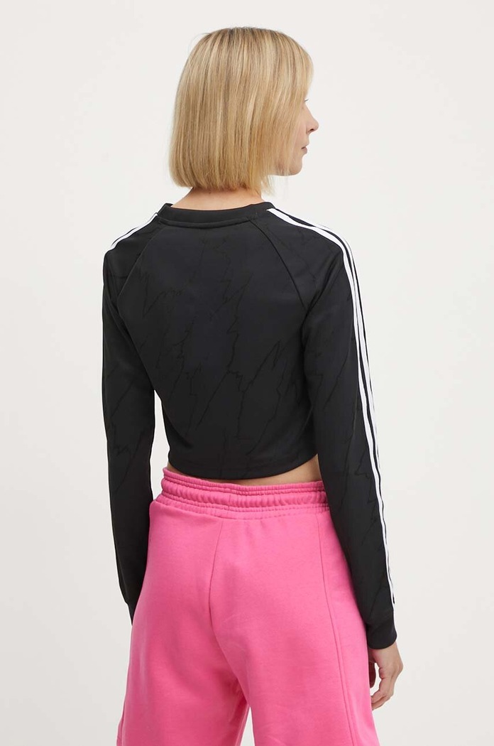 Oblečenie Tričko s dlhým rukávom adidas Originals IT9707 čierna