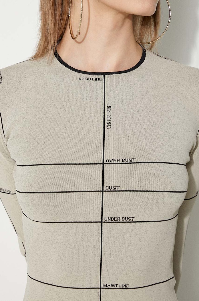 VETEMENTS longsleeve shirt Mannequin Knit Top WE64KN330O