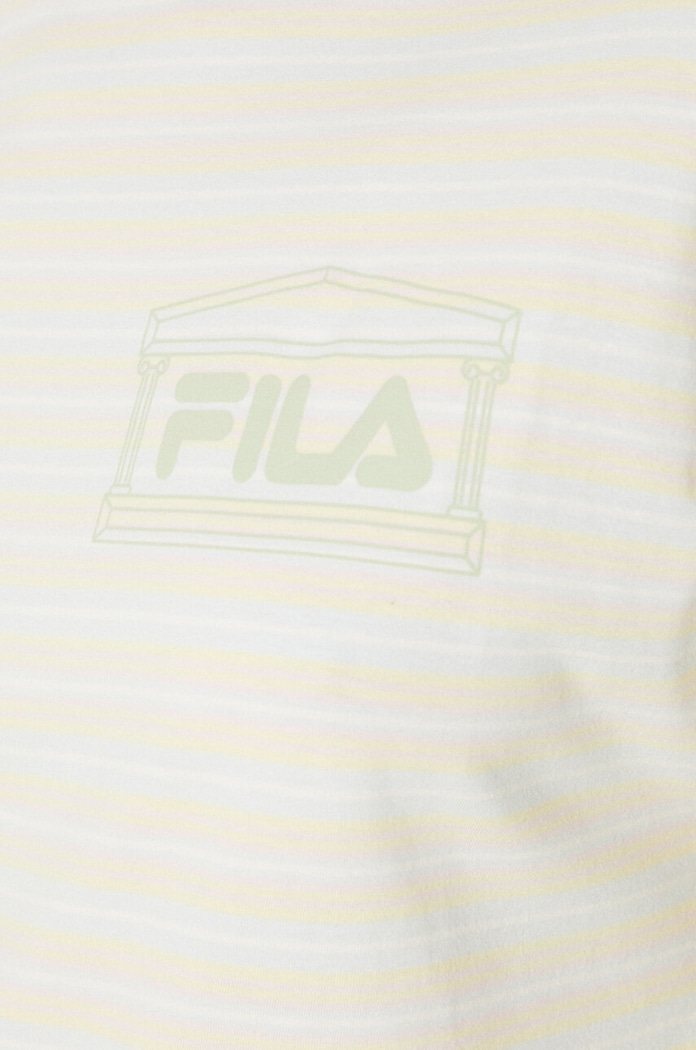 Bavlnené tričko s dlhým rukávom Fila Fila x Aries Stripe Longsleeve 42PS24TT010128180818