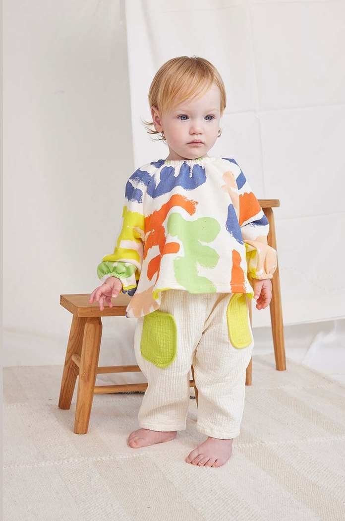Pamučna majica dugih rukava za bebe Bobo Choses pamuk šarena 124AB027