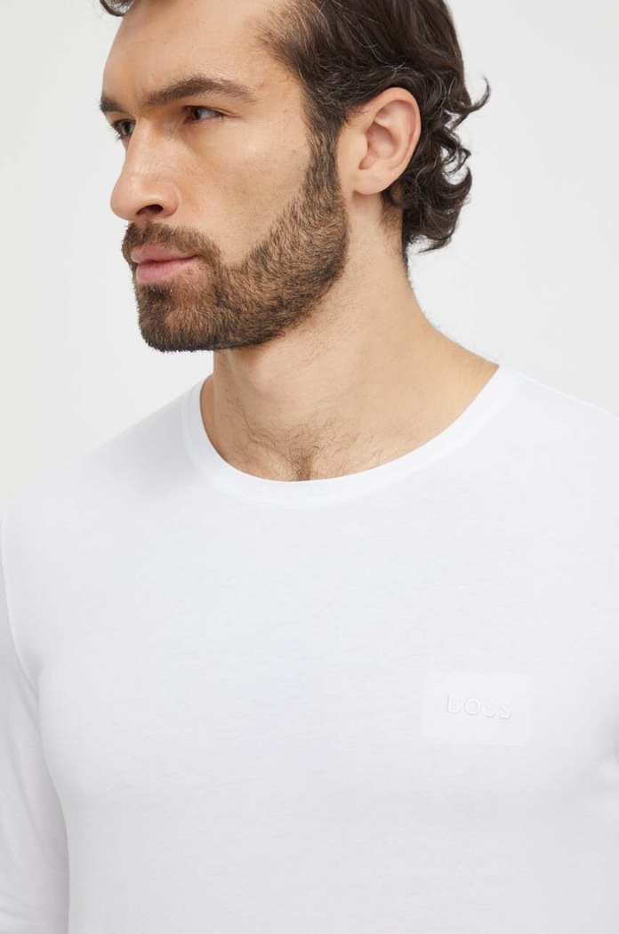 Odzież BOSS longsleeve lounge 50515390 biały