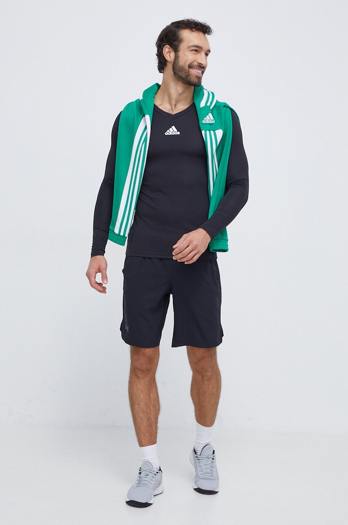 Μακρυμάνικο προπόνησης adidas Performance Team Base Heawyn Team Base GN5677 μαύρο AW24