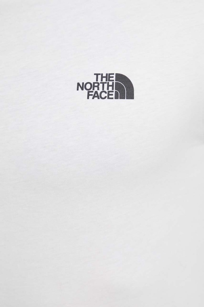 Pamučna majica dugih rukava The North Face M L/S Redbox Tee NF0A87NNFN41 bež