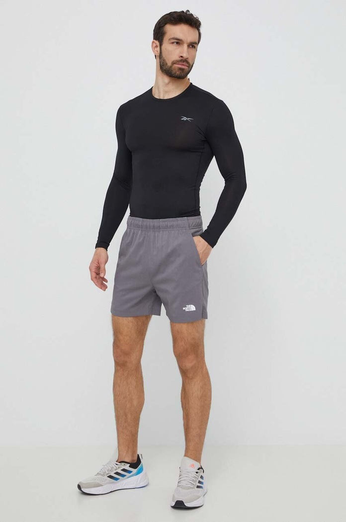 Majica dugih rukava za trening Reebok 100070385 crna AW24
