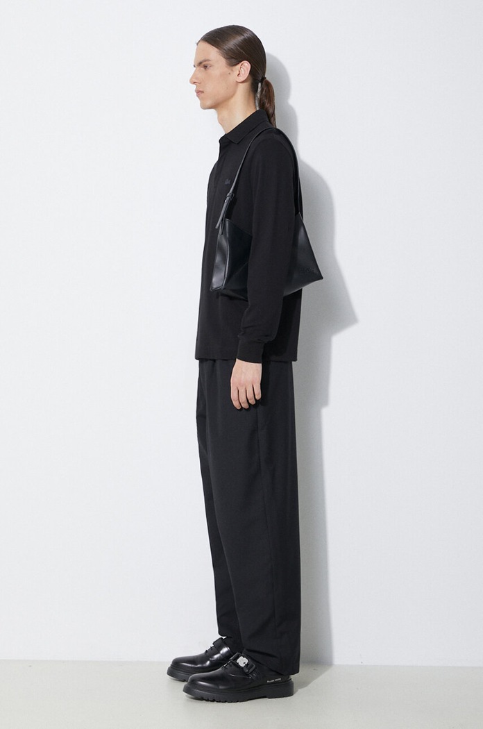 Tričko s dlouhým rukávem Lacoste PH2481 černá AW24