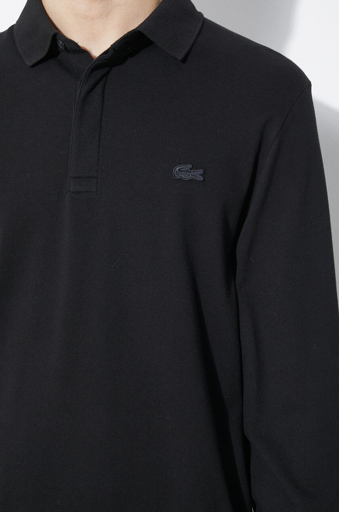 Tričko s dlouhým rukávem Lacoste PH2481 černá