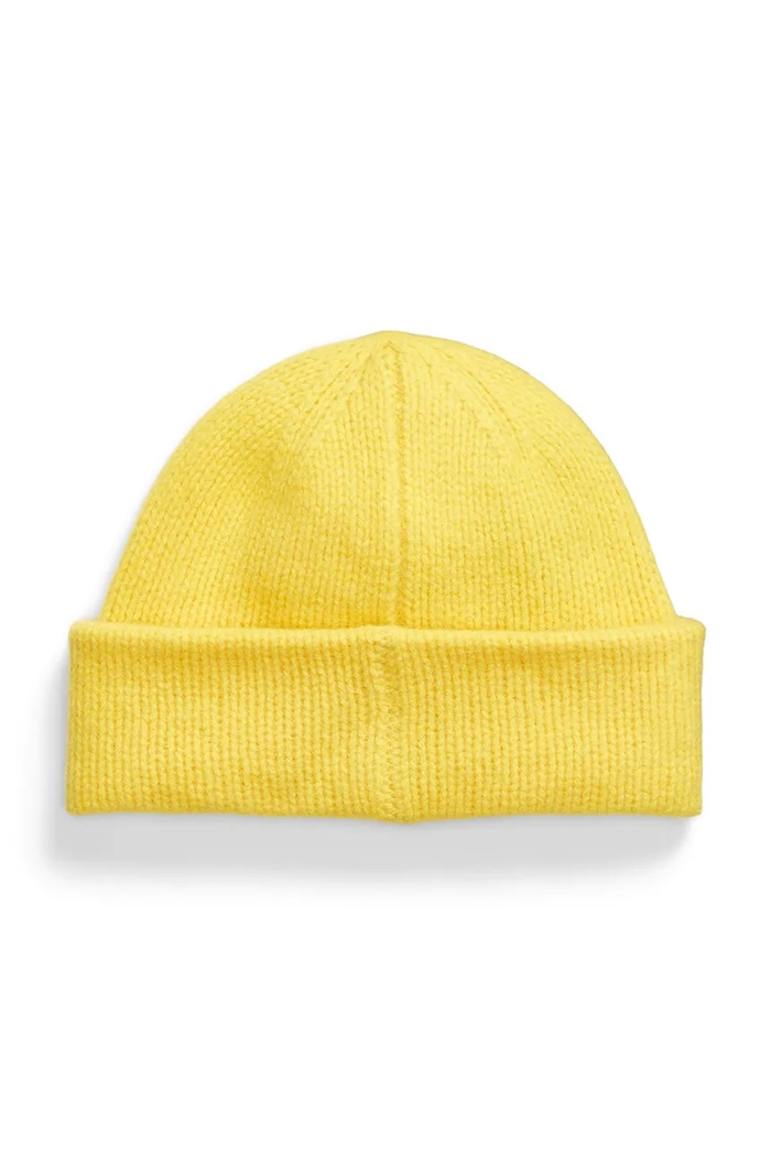 Vlnená čiapka Polo Ralph Lauren 455931421 žltá SS24