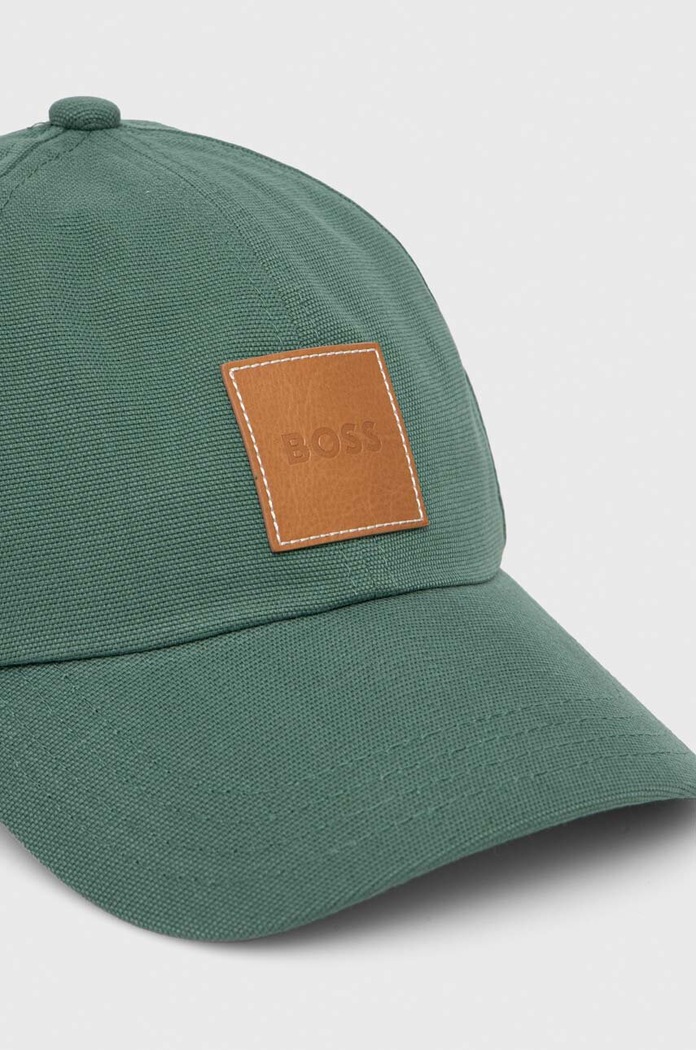 BOSS șapcă de baseball din bumbac 50508554 verde SS24