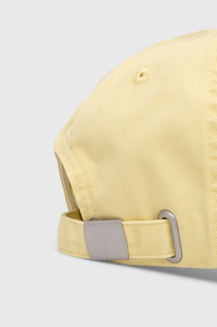 Tommy Jeans czapka z daszkiem bawełniana AW0AW15848 żółty AW24