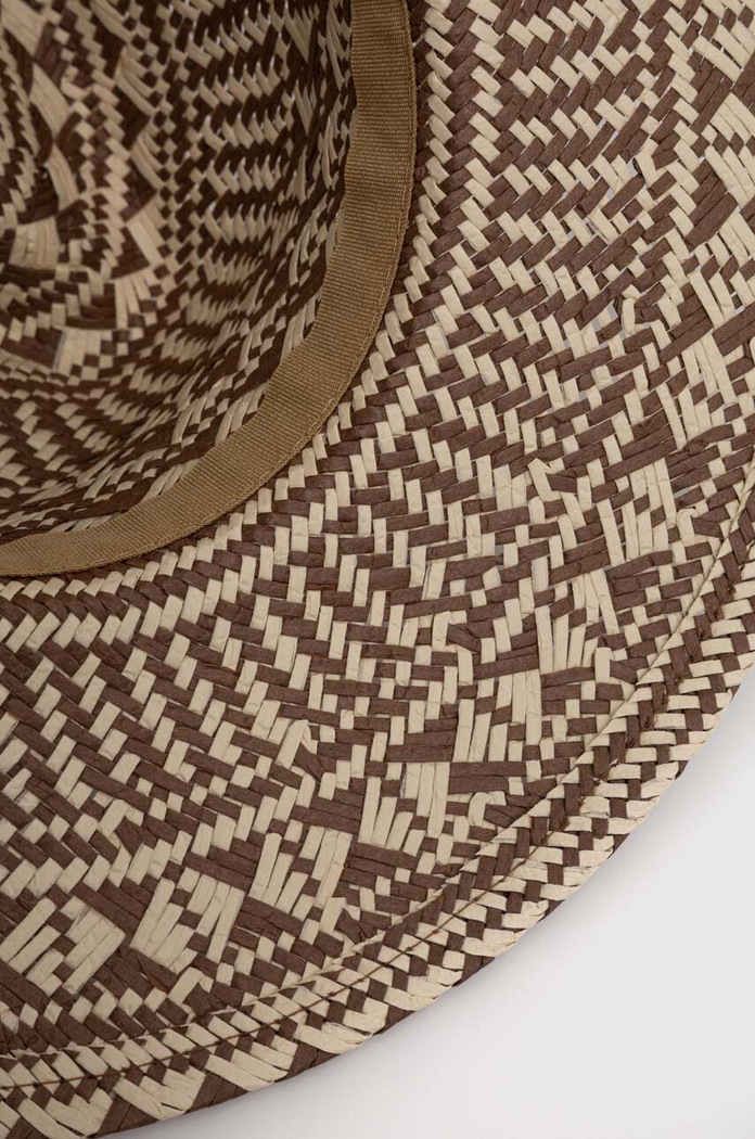 Klobouk Guess FEDORA AW9495.COT01 hnědá