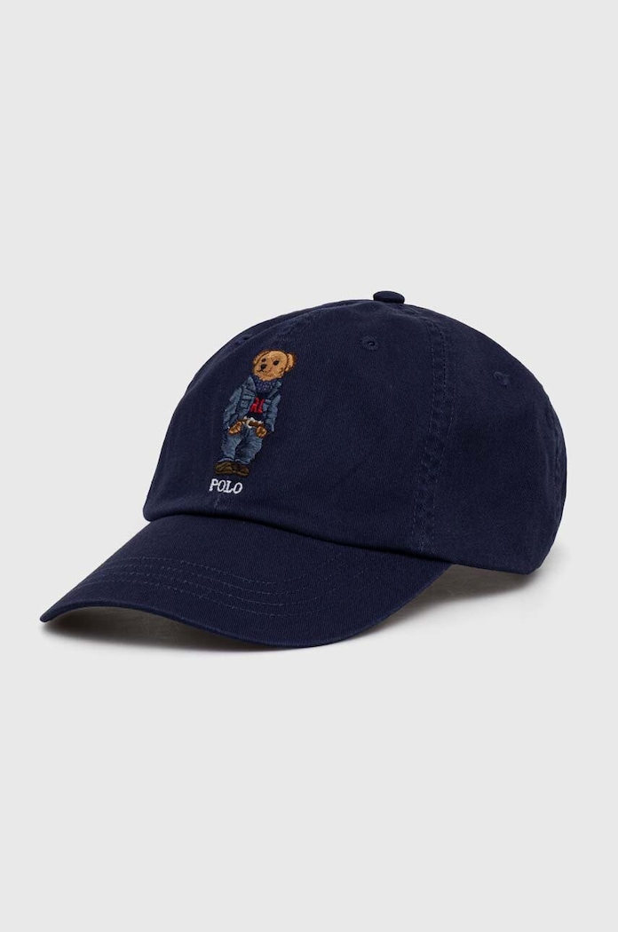 Polo Ralph Lauren șapcă de baseball din bumbac bumbac bleumarin 211949925