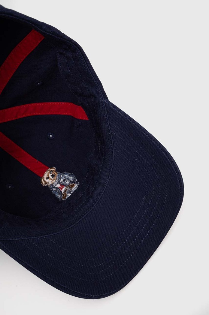 Polo Ralph Lauren șapcă de baseball din bumbac bleumarin 211949925