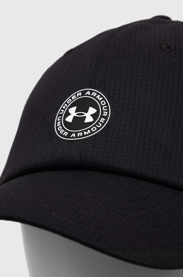 Kapa s šiltom Under Armour Iso Chill Armourvent 1383445 črna SS24