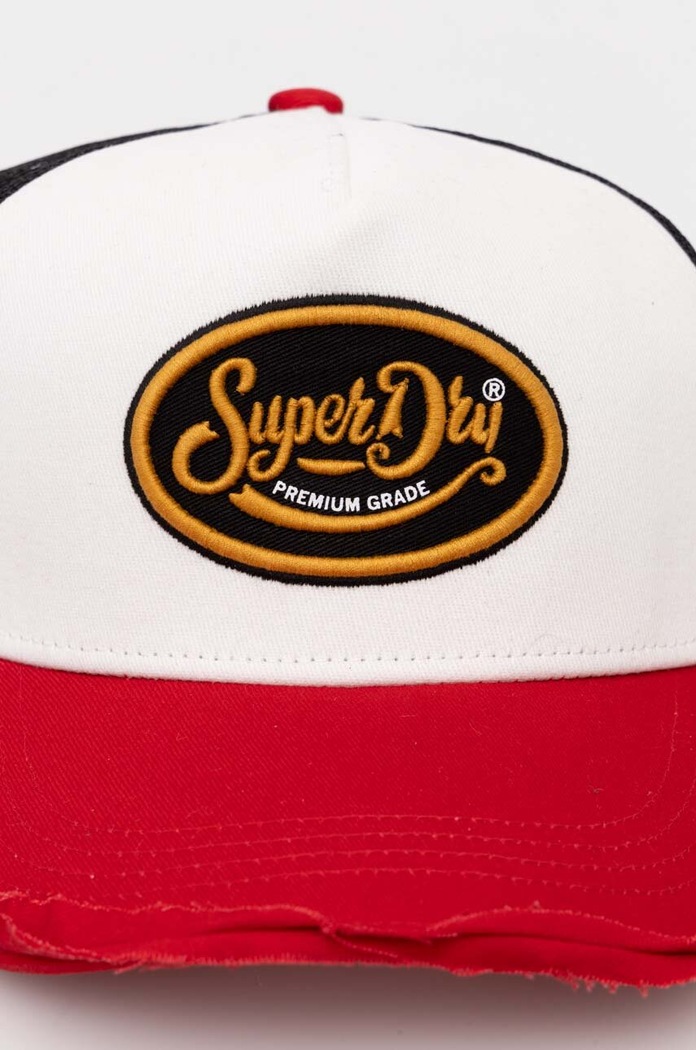 Superdry sapca W9010176A.201 rosu SS24