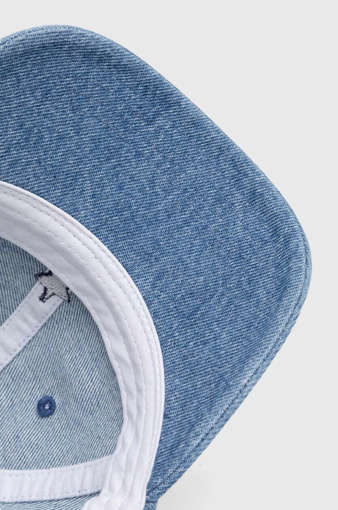 Bavlnená šiltovka Levi's modrá D7920.0004