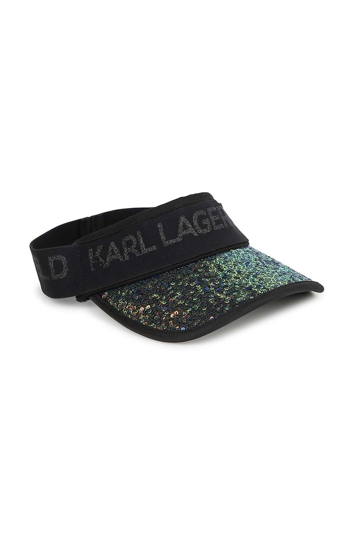 Otroški šilt Karl Lagerfeld Drugo turkizna Z30161.