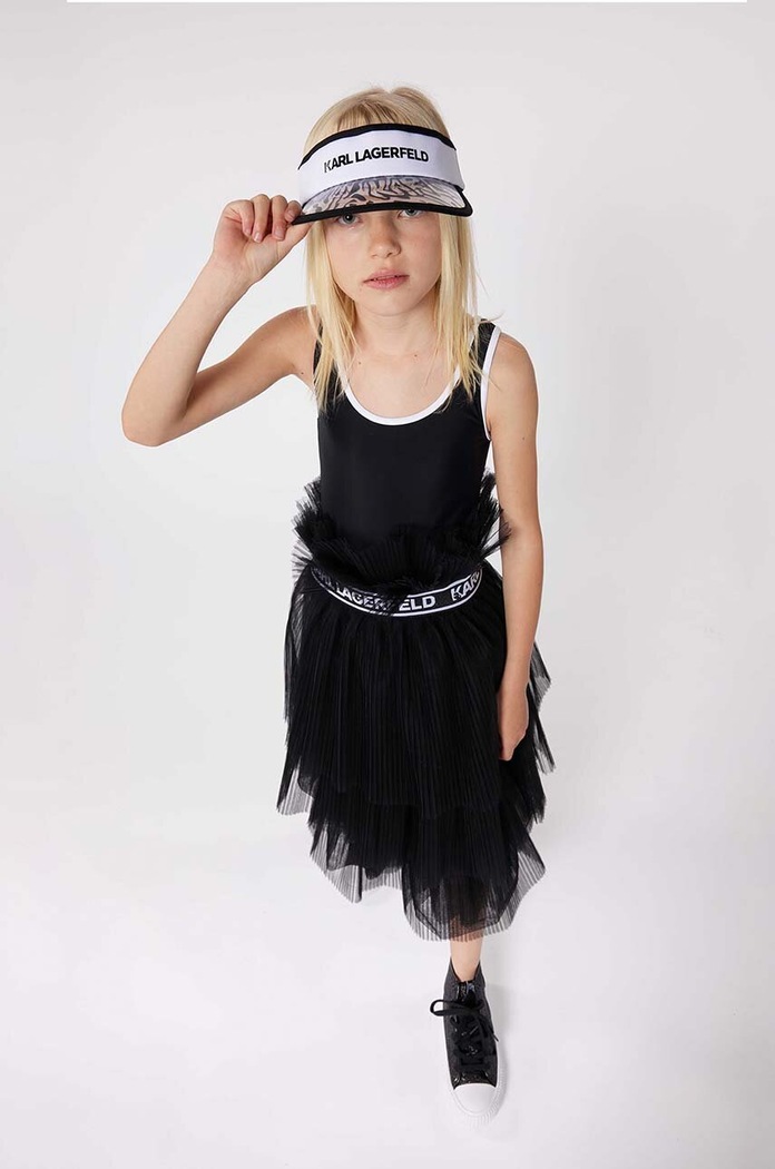 Karl Lagerfeld sapca cozoroc copii negru Z30162.