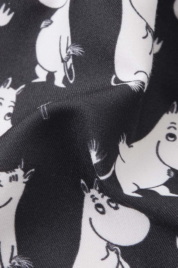 Oboustranná baseballová čepice Reima Moomin Solskydd černá 5300269A.PPYH