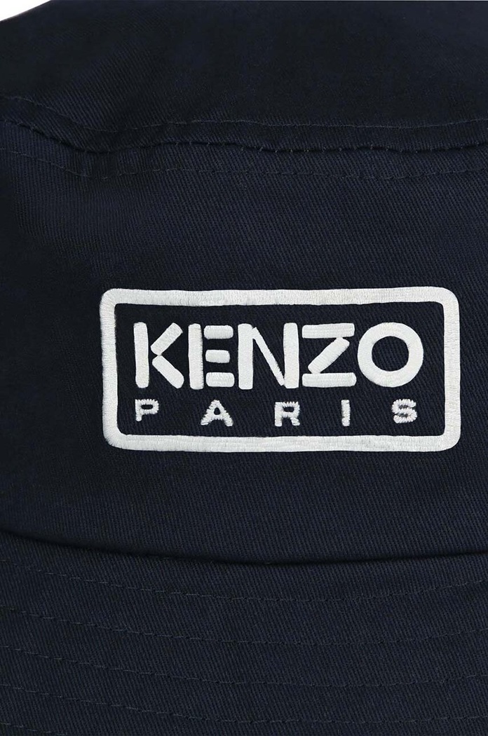 Chłopiec Kenzo Kids kapelusz bawełniany dziecięcy K60031.44.50 niebieski