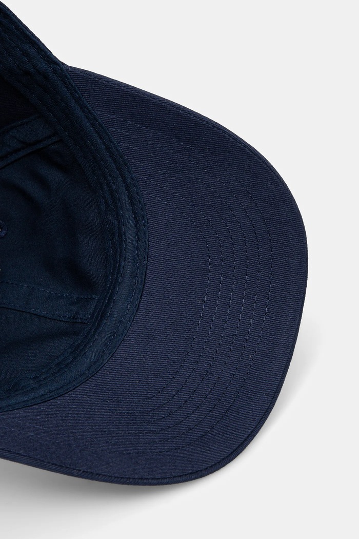 Παιδικό βαμβακερό καπέλο μπέιζμπολ Levi's LAN RICHMOND BATWING CURVE BRI σκούρο μπλε 9A8615