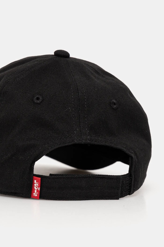 Levi's Șapcă din bumbac pentru copii LAN RICHMOND BATWING CURVE BRI 9A8615 negru SS25