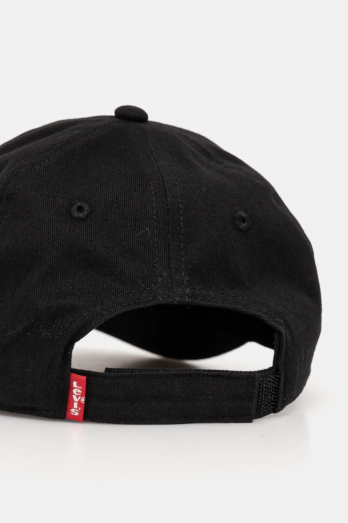 Levi's Șapcă din bumbac pentru copii LAN RICHMOND BATWING CURVE BRI 9A8615 negru SS25