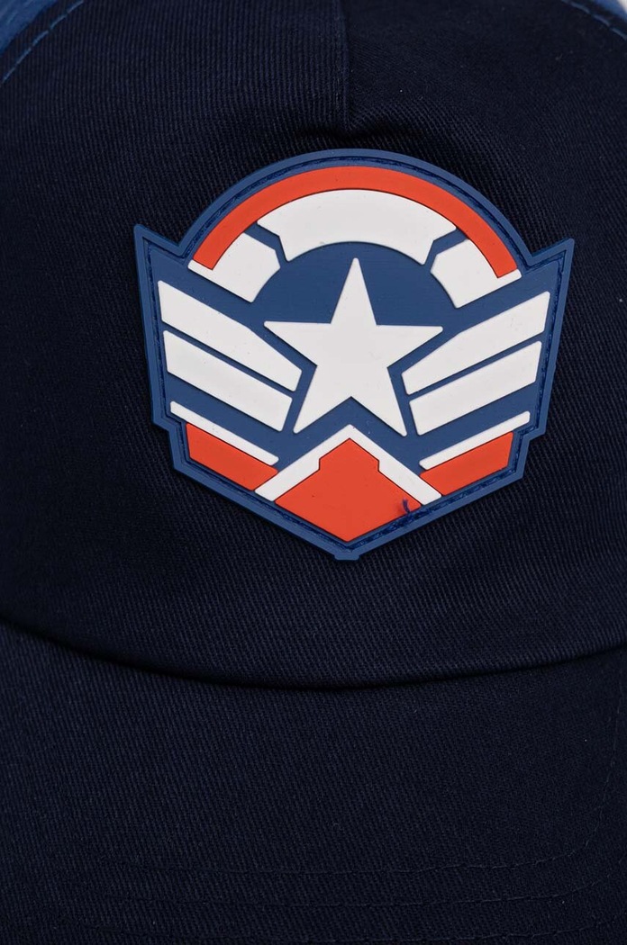zippy czapka z daszkiem bawełniana dziecięca x Marvel 3106052401 niebieski SS24
