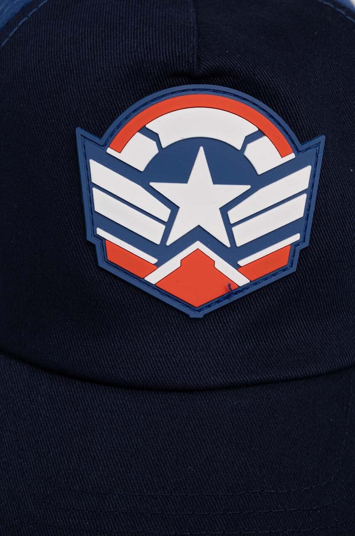 zippy czapka z daszkiem bawełniana dziecięca x Marvel 3106052401 niebieski SS24