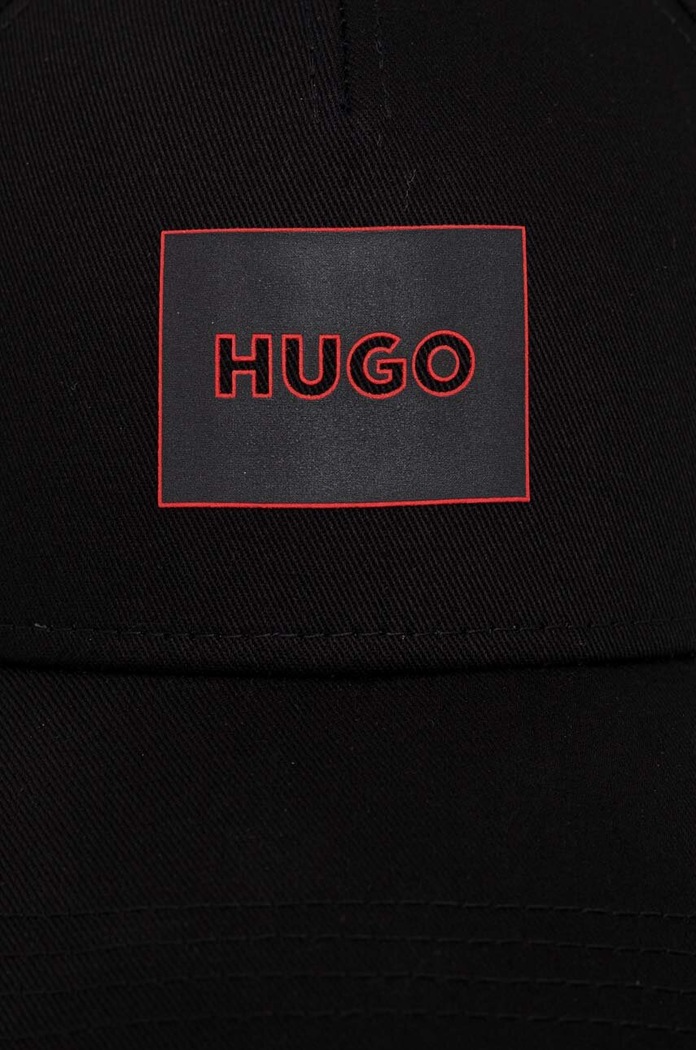 HUGO pamut baseball sapka 50506053 fekete SS24
