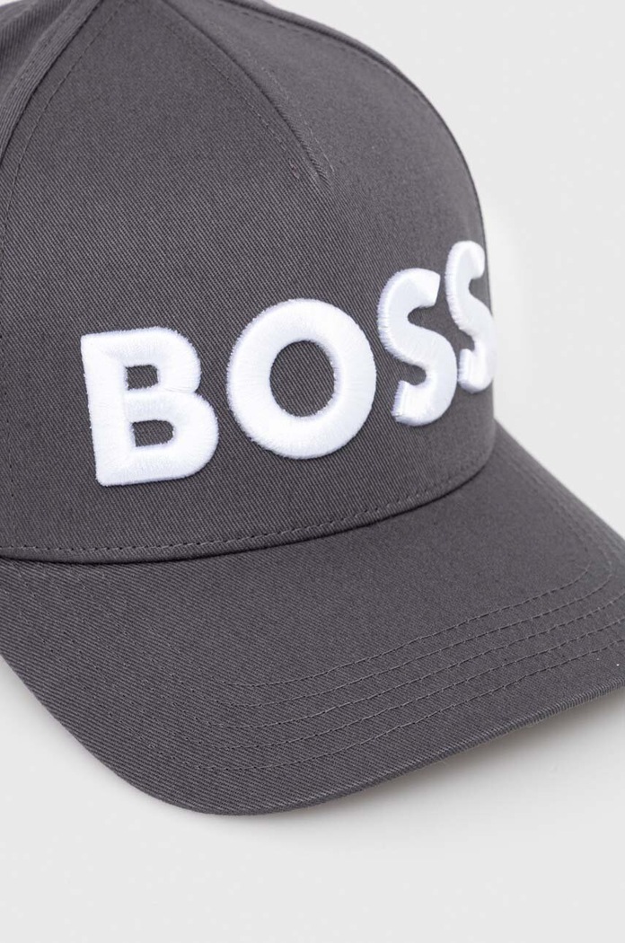 BOSS șapcă 50502178 gri SS24