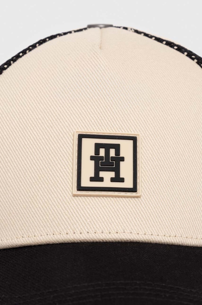 Kšiltovka Tommy Hilfiger AM0AM12031 béžová SS24