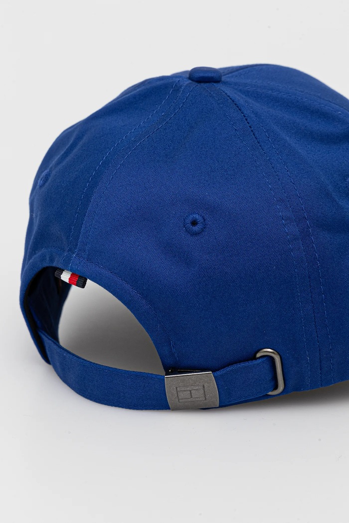 Doplňky Tommy Hilfiger kšiltovka pánská bavlněná AM0AM12035 modrá