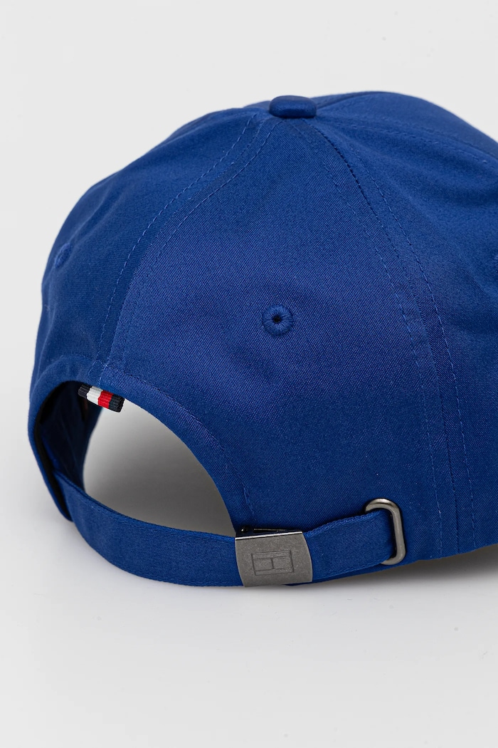 Doplňky Tommy Hilfiger kšiltovka pánská bavlněná AM0AM12035 modrá