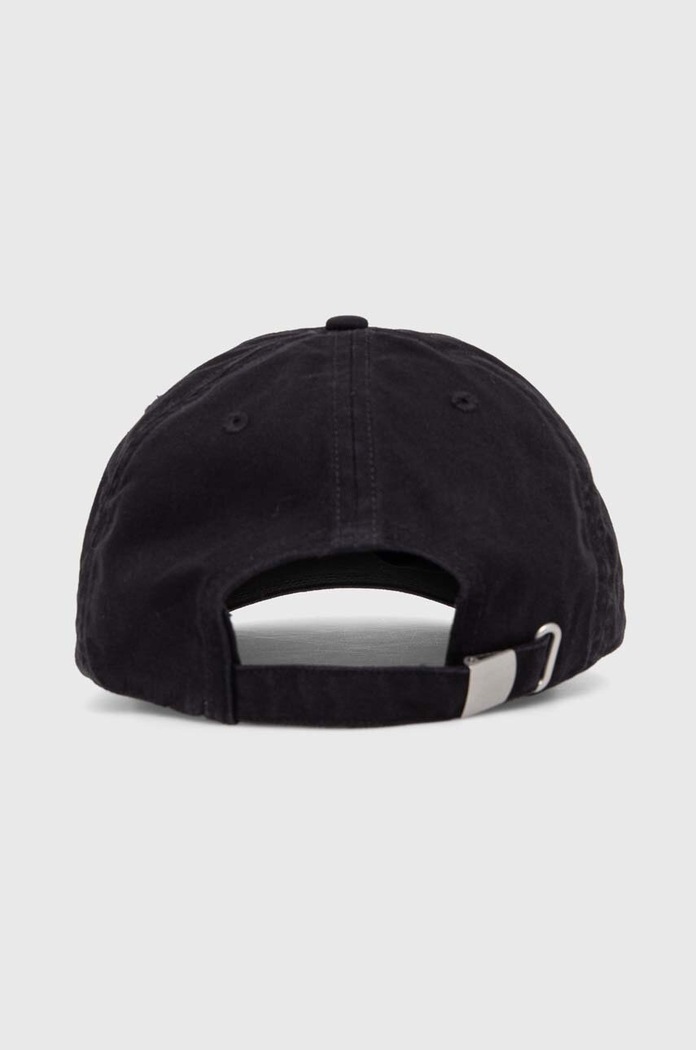 Akcesoria Tommy Jeans czapka z daszkiem bawełniana AM0AM12020 czarny