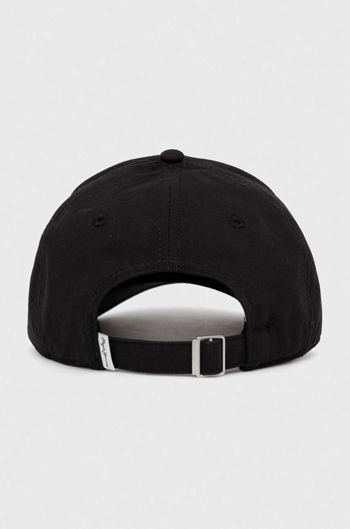 Doplňky Bavlněná baseballová čepice Pepe Jeans NATHAN PM040535 černá