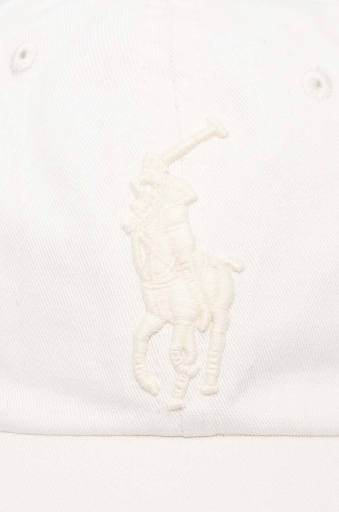 Doplňky Bavlněná baseballová čepice Polo Ralph Lauren 710935043 bílá