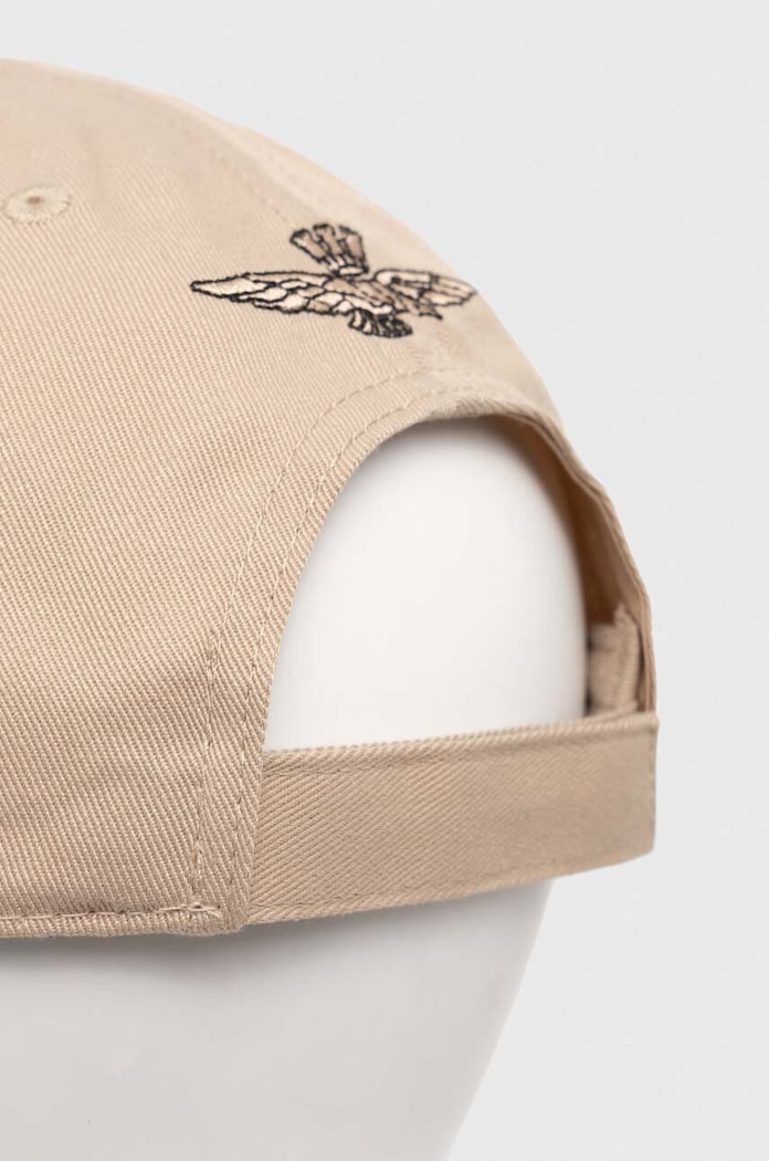 Akcesoria Aeronautica Militare czapka z daszkiem HA1160CT3248 beżowy