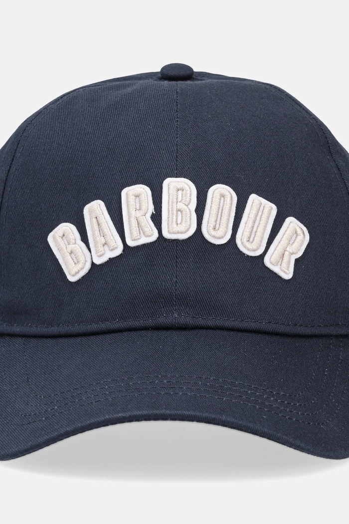 Barbour Campbell șapcă de baseball din bumbac pentru bărbați MHA0840 bleumarin SS26