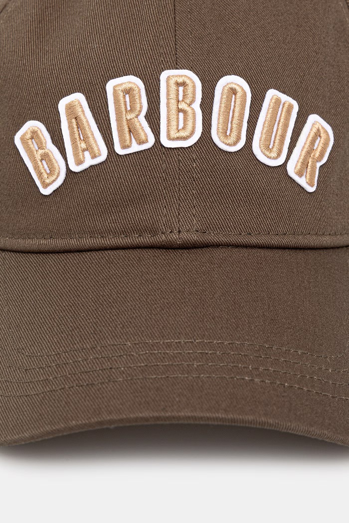 Barbour Campbell baseball cap cotton Men's MHA0840 green SS26