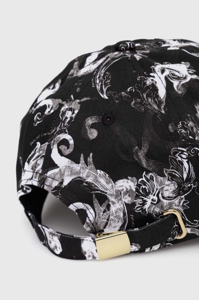 Аксесоари Памучна шапка с козирка Versace Jeans Couture 76GAZK10.ZG267 черен