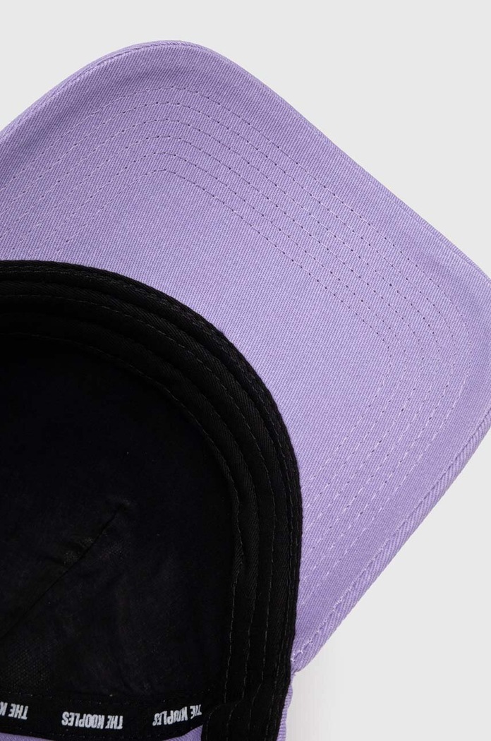 Bavlnená šiltovka The Kooples fialová AMHA28006K