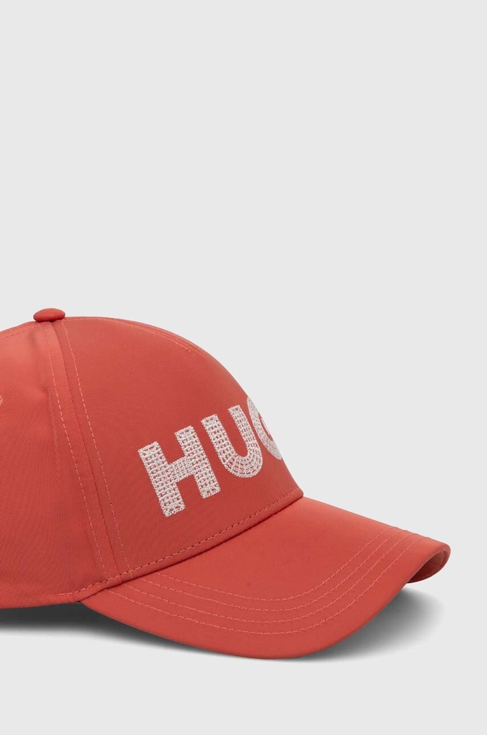 HUGO czapka z daszkiem różowy 50515963