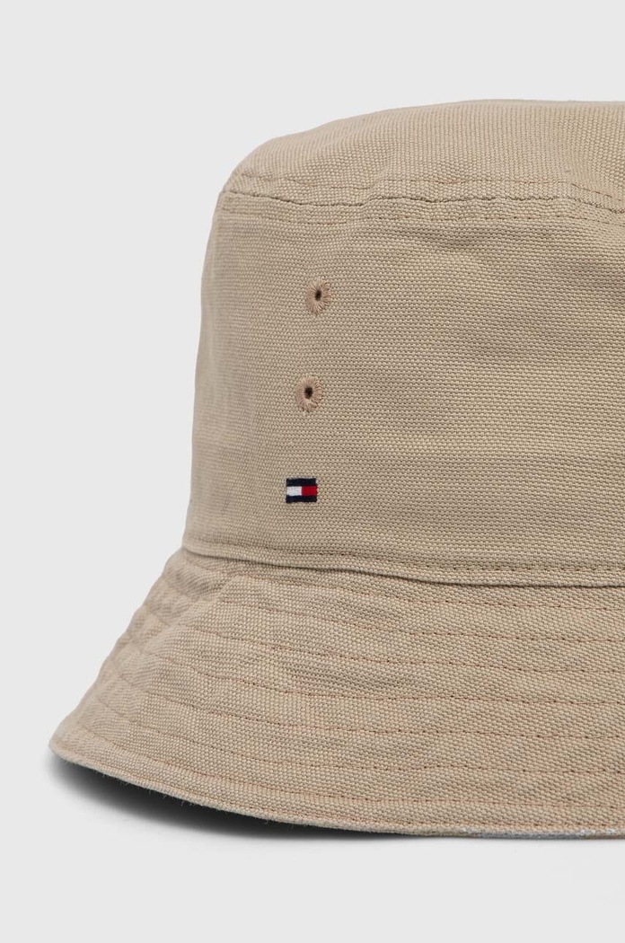 Akcesoria Tommy Hilfiger kapelusz bawełniany AM0AM12302 beżowy