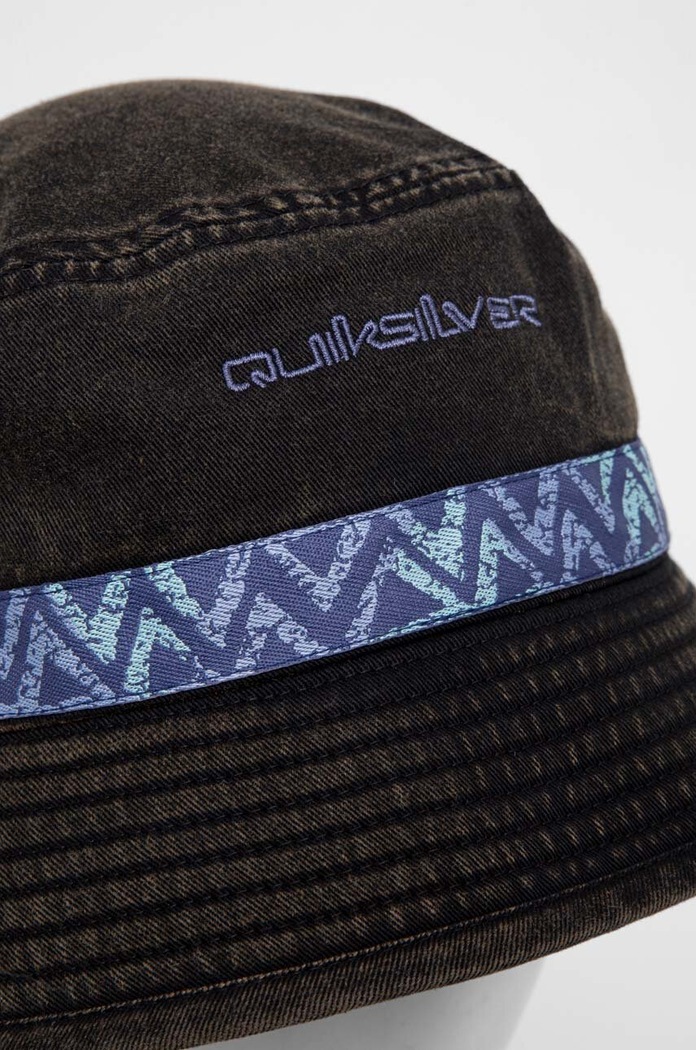 Quiksilver Bavlnený klobúk Quiksilver EQYHA03364 čierna SS24