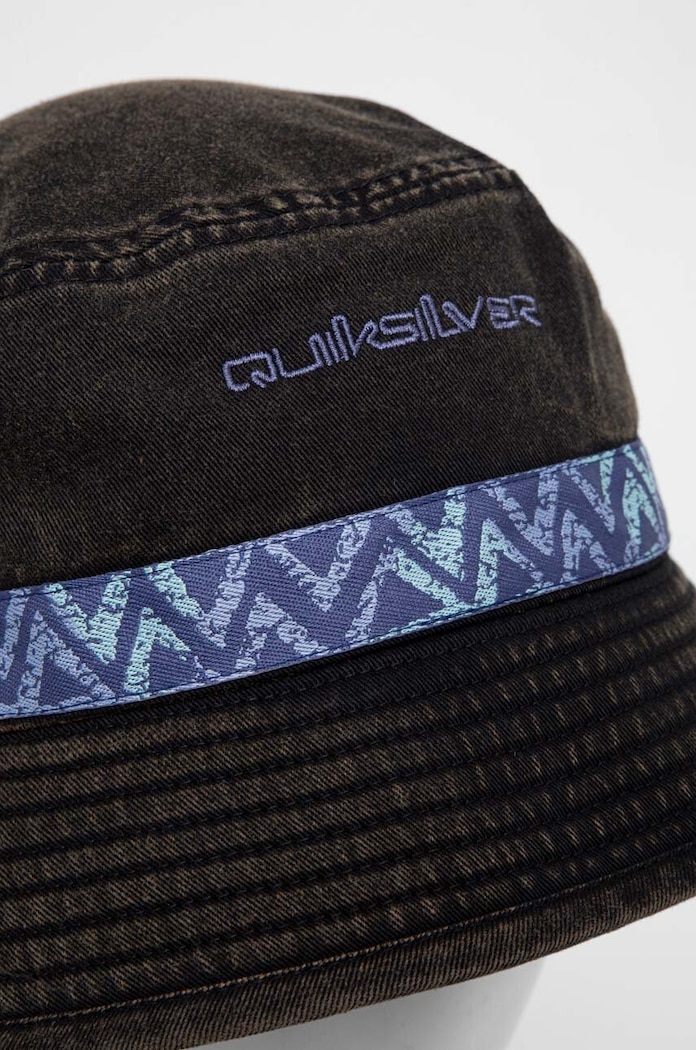 Quiksilver Bavlnený klobúk Quiksilver EQYHA03364 čierna SS24