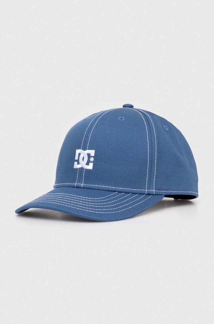 DC șapcă de baseball din bumbac bumbac albastru ADYHA04197